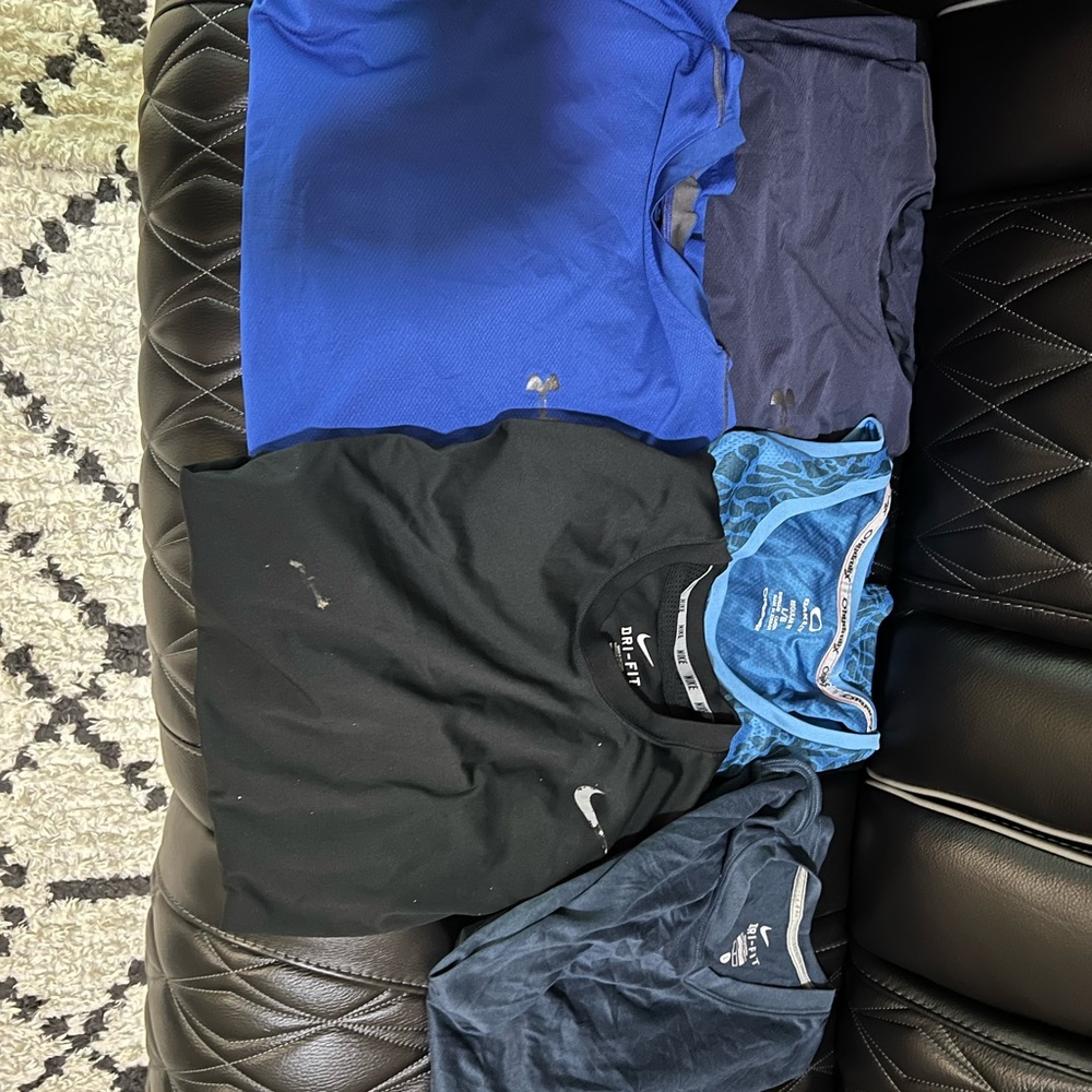 Nike and Under Armor Men's T-Shirts Bundle